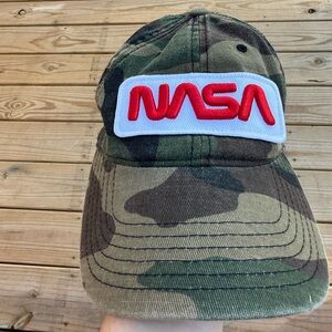Alpine Design Camouflage Cap with Red Logo
